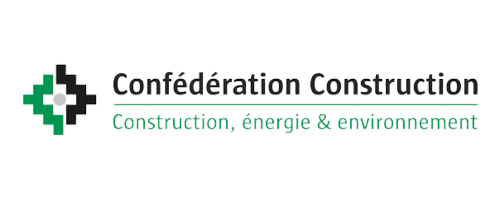 Logo de Confédération de Construction. Réconfort+ est membre agréé de Confédération de construction